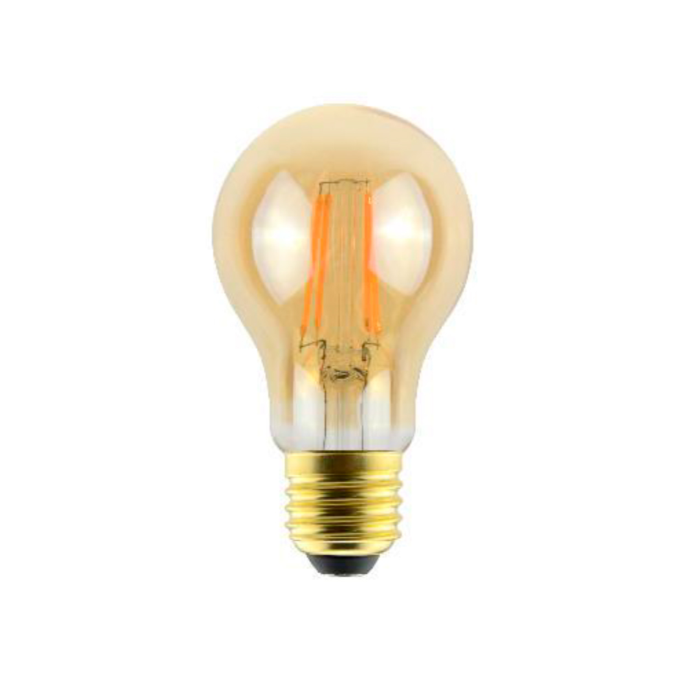 Lampada Led Bulbo Filamento 5.5W Bivolt E27 2500K Amarela ...