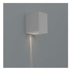 Arandela Led Sobrepor 2W Bivolt Branca Morna 2700K Branco Facho Fechado | BELLALUCE | Clic da Obra